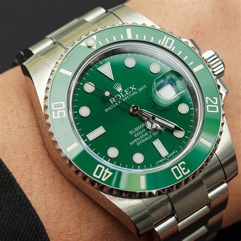 rolex sub verte|Rolex perpetual submariner date watch.